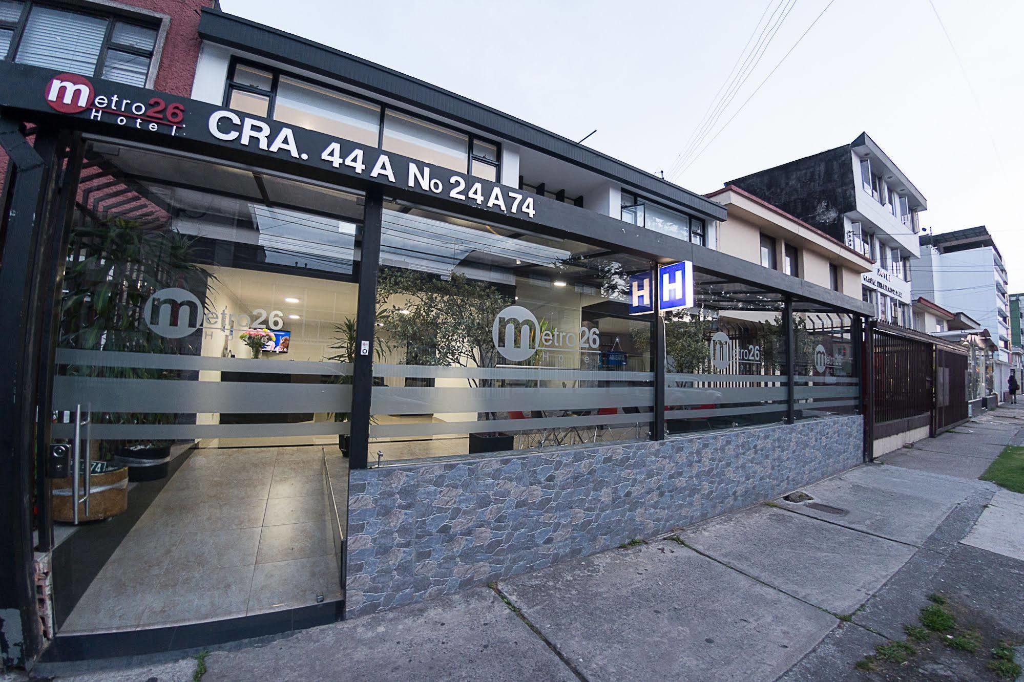 Hotel Metro 26 Bogotá Exteriér fotografie