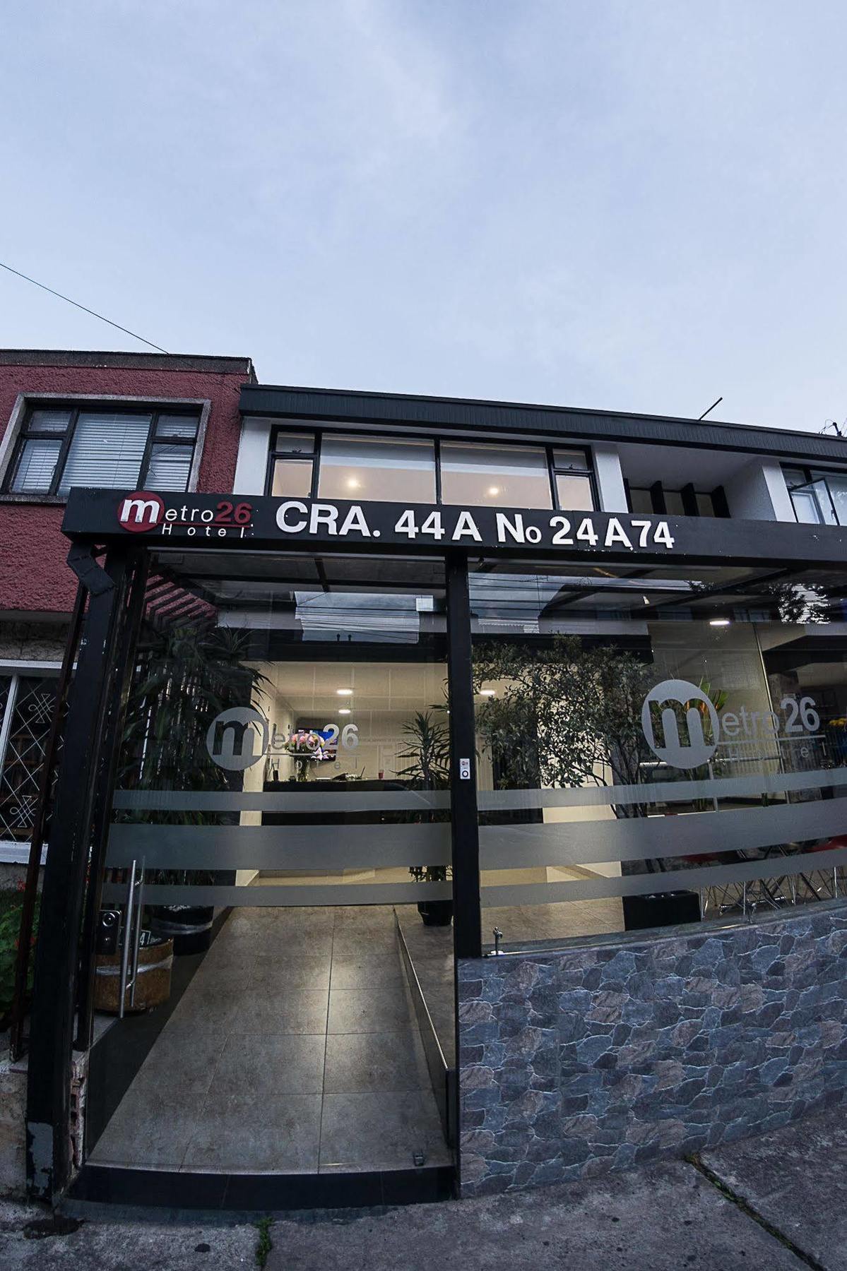 Hotel Metro 26 Bogotá Exteriér fotografie